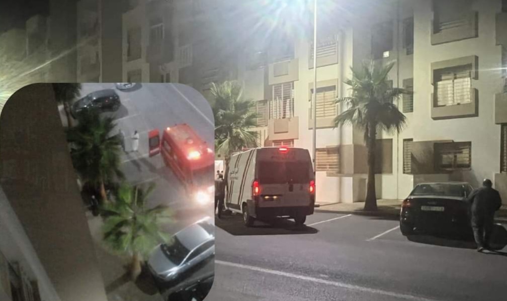 نقل شابة سقطت، أحد العمارات السكنية ،خريبكة، الدارالبيضاء، حالة حرجة، التميز ميديا، tamyouzmedia 