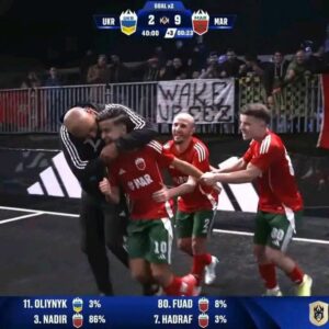 منتخب أسود الأطلس يدك شباك أوكرانيا ب 9 أهداف مقابل 2 