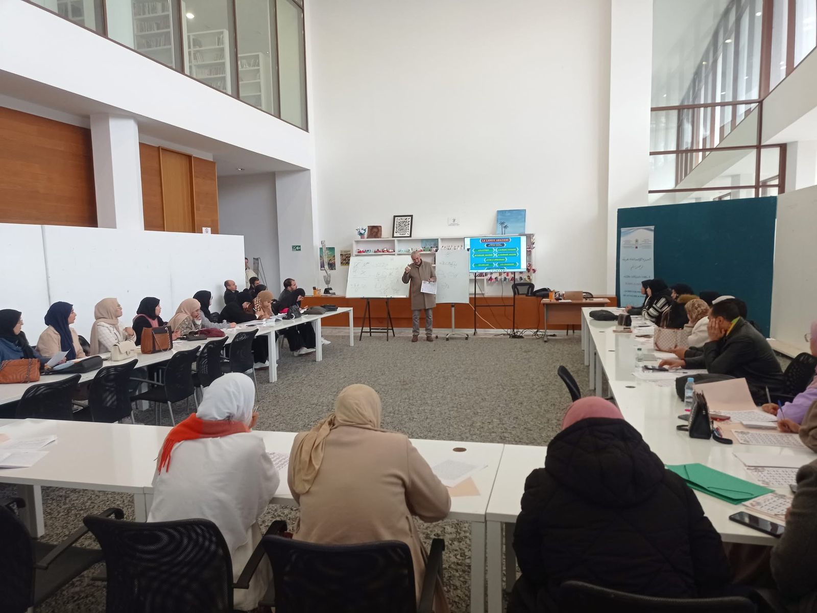 ورشة تكوينية حول «كتابة حرف تيفيناغ» بخريبكة 
