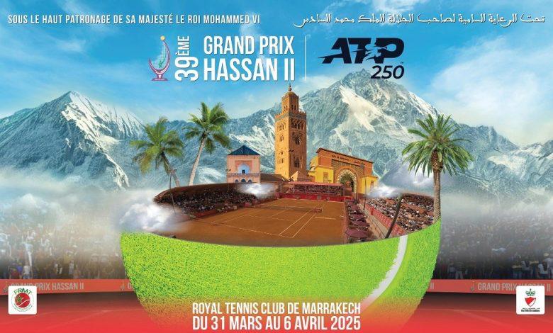 النادي الملكي للتنس بمراكش يحتضن الدورة 39 لجائزة الحسن الثاني الكبرى 