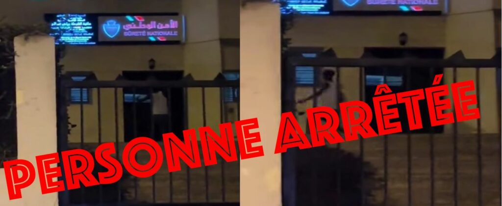 فيديو لمهاجر غير نظامي يُحدث فوضى بالمحمدية.. والأمن يتدخل بسرعة