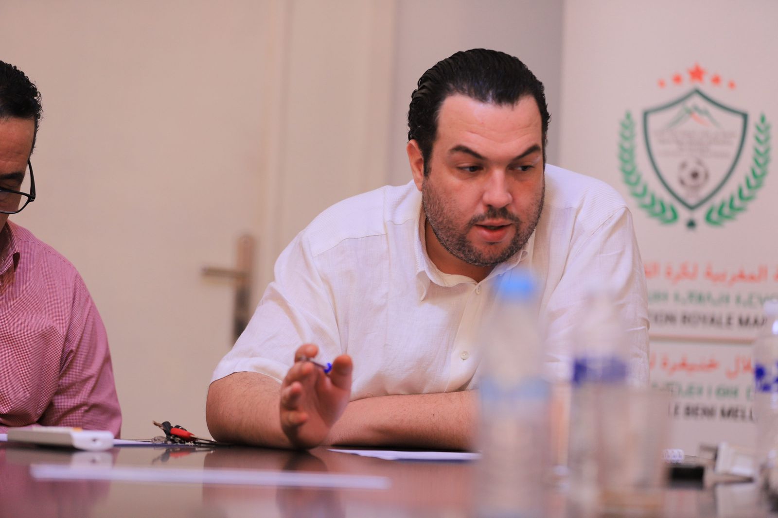 محمد مهدي شرايبي.. رئيس شاب يبعث دينامية جديدة في كرة القدم بجهة بني ملال خنيفرة 