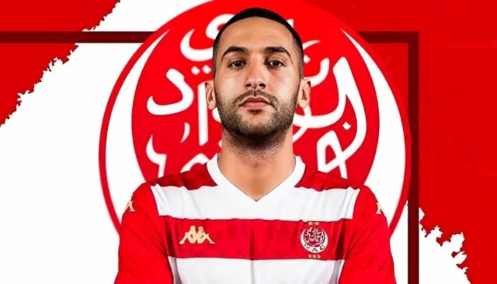 هشام آيت منا يكشف موعد الظهور الأول لزياش بقميص الوداد 