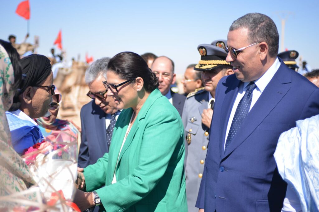 المنصوري تُشرف على تدشين مشاريع مهيكلة بالجماعة القروية المحبس بإقليم أسا 