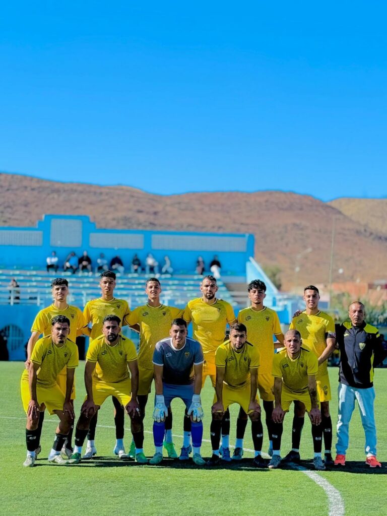 أولمبيك بوجنيبة يعود بفوز ثمين من خنيفرة 