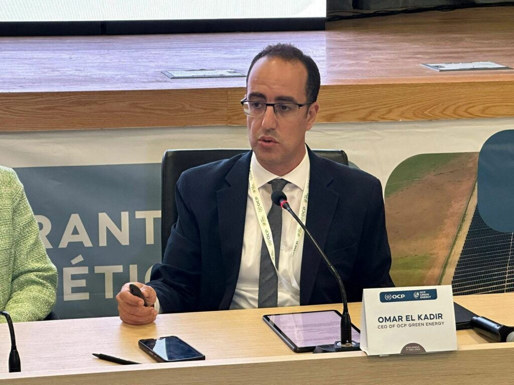 عمر قادير .. مشروع المزرعة الشمسية بخريبكة وفر 1600 منصب شغل وسجّل 3.3 ملايين ساعة عمل بدون حوادث 