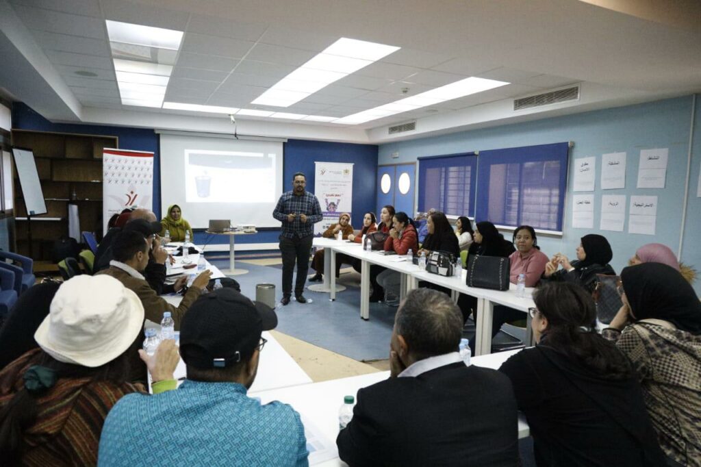 رشيد الحبيب يؤطر ثالث دورة تكوينية ضمن مشروع تعزيز الريادة السياسية للنساء بخريبكة 