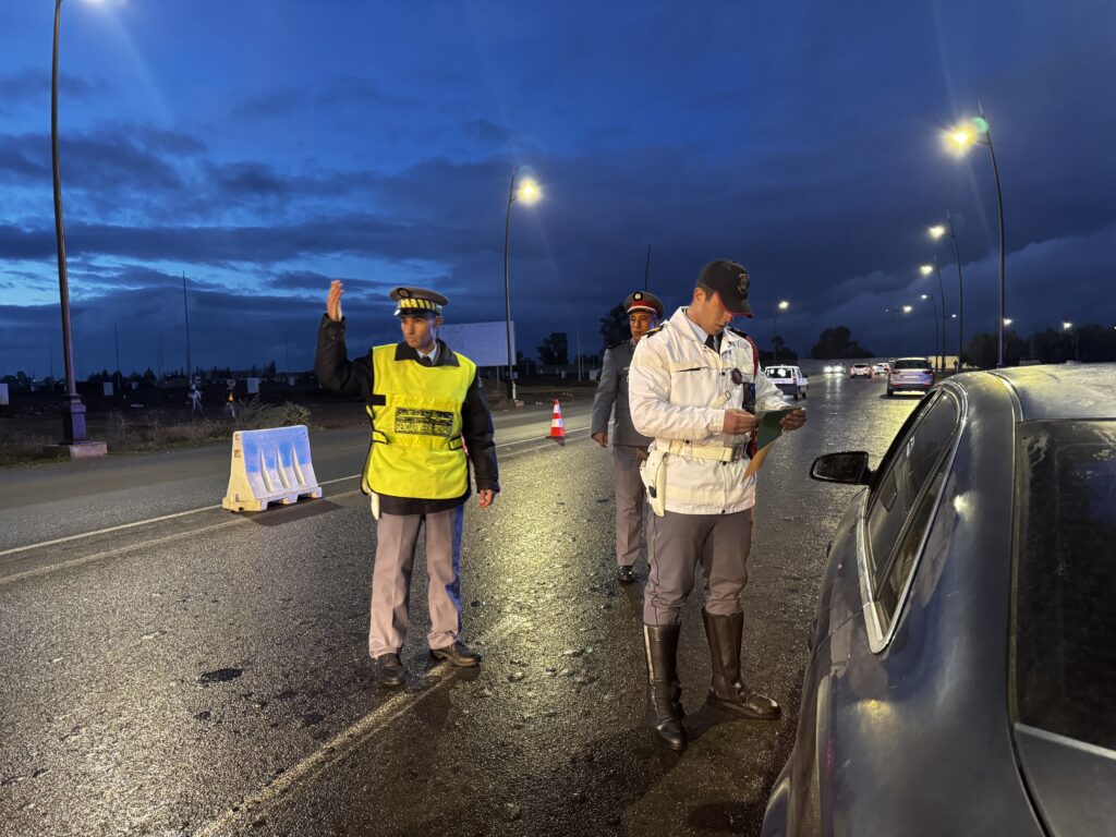 الدرك الملكي يشدد المراقبة عبر سدود قضائية لتأمين احتفالات رأس السنة الميلادية بإقليم خريبكة 