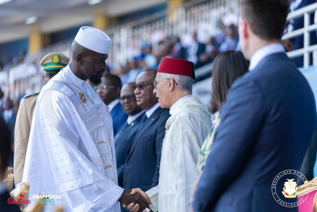 الطالبي العلمي يمثل الملك محمد السادس في مراسم تنصيب رئيس غينيا 