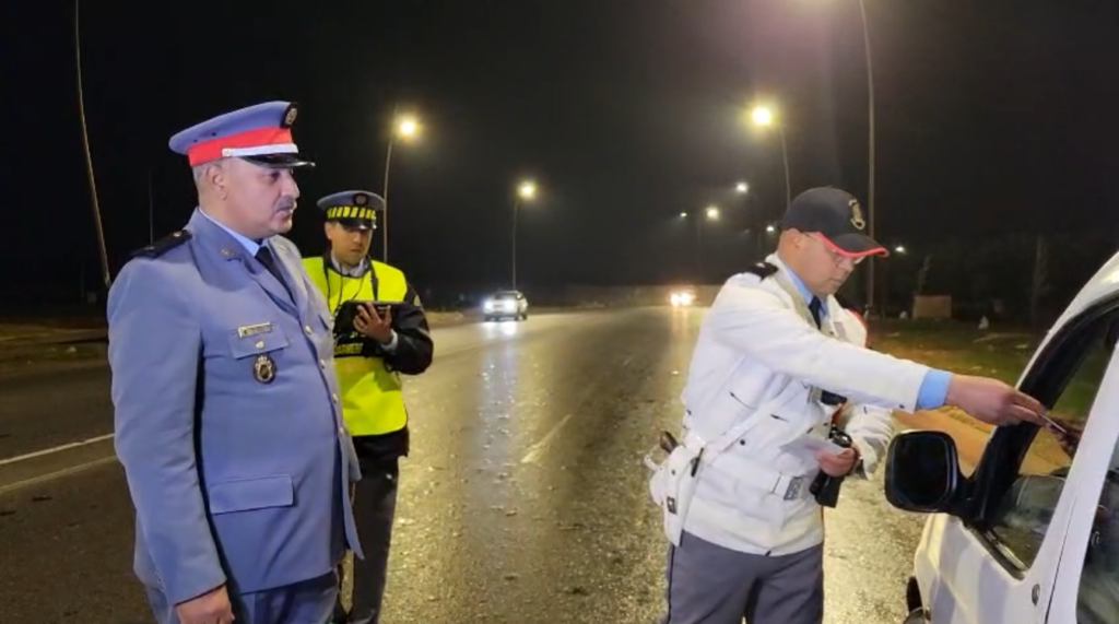 الساكين: تعبئة قصوى وإجراءات أمنية مشددة الدرك الملكي بخريبكة ليلة رأس السنة 