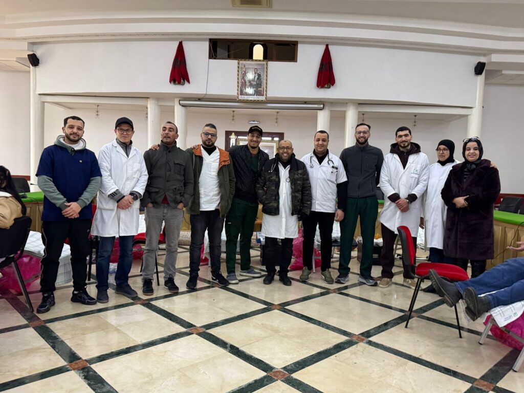 حملة التبرع بالدم بعمالة إقليم خريبكة دعماً للمخزون الحيوي 