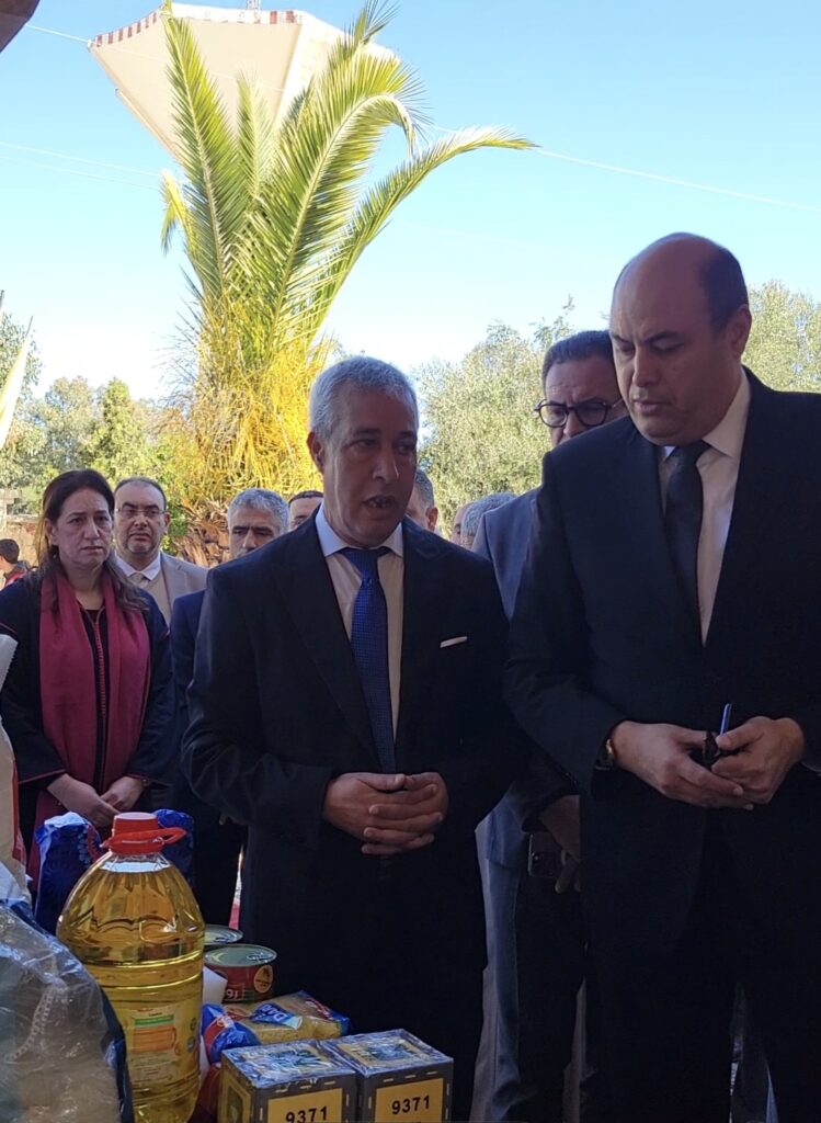 هشام العلوي المدغري يشرف على إعطاء انطلاقة عملية “رمضان 1447” لفائدة 10548 مستفيداً بإقليم خريبكة 
