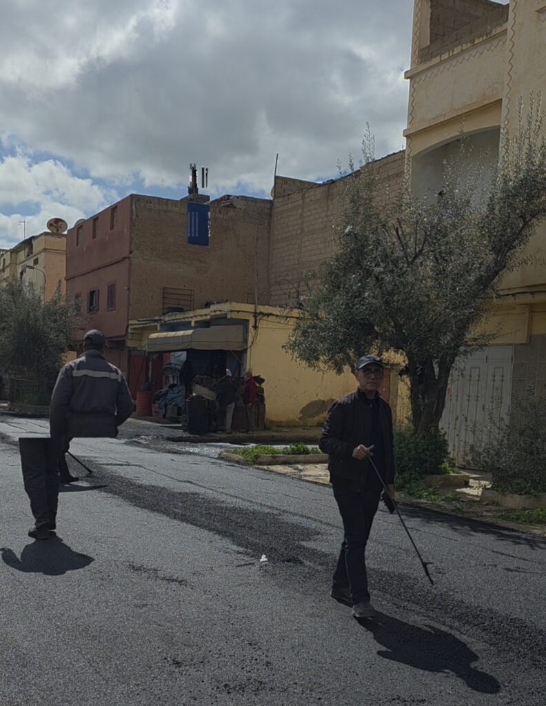 خريبكة.. انطلاق أشغال تهيئة وتبليط أربعة أزقة بدرب أولاد عطوش 