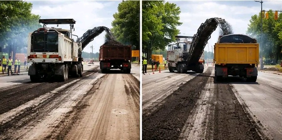 إسفلت يُقتلع وأسئلة تتصاعد بأولاد عزوز… من يستفيد من «فرايزاج» الطريق الوطنية رقم 11؟