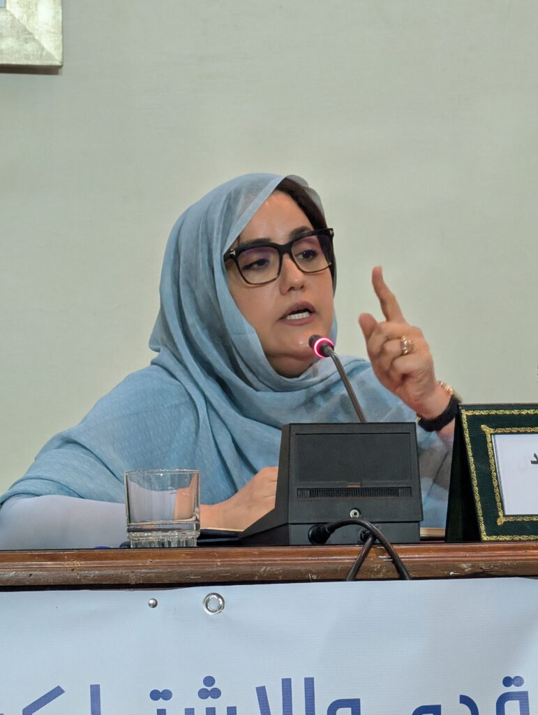 حسناء أبو زيد من خريبكة: «المشهد السياسي يعيش كساداً خطيراً… وزواج القيم بالمال أخطر من زواج السلطة بالمال»