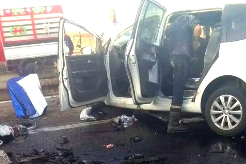 مأساة على الطريق السيار قرب برشيد.. مصرع 6 أشخاص وإصابة اثنين في اصطدام مروع 